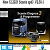 Scania spd3 V2.50.1 12.2021 pour Camion/Bus Logiciel de diagnostic et de programmation avec Keygen