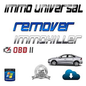 IMMOKILLER IMMO Universal REMOVER from bin, hex, BEST software for IMMO OFF