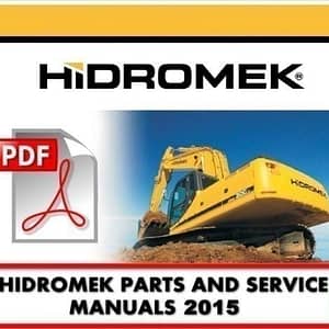Hidromek heavy machines parts and service manuals 2015 version