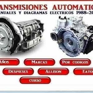 automatic transmissions repair Manuals with diagrams for cars from 1988 to 2014
