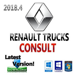 Renault Trucks Consult electronic spare parts catalog 04.2018 latest version 