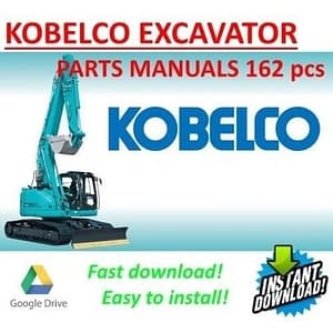 Catálogo de piezas de la excavadora Kobelco EPC