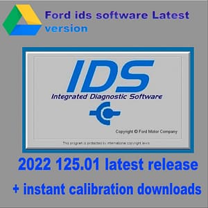 Ford IDS 127 2022/09 diagnostic tool last version for vcm2 vcx nano vcm3 vcmm
