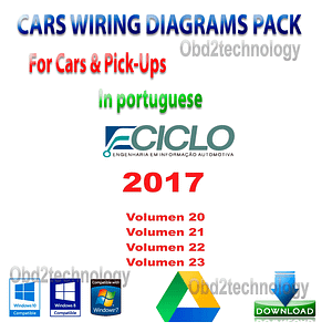 ciclo 2017 tous volumes voitures schémas électriques en format pdf pack téléchargement immédiat