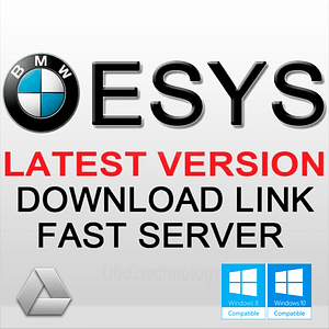 bmw e sys 3.30 software+launcher pro 2.8 unlimited tokens instant download