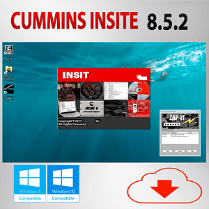 cummins insite 8.5.2 pro software+incal+calibration files 2020 for trucks/bus/heavy machines instant download