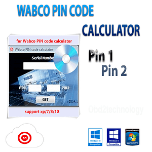 wabco pin code activator keygen pin1/pin2 calculator diagnostic software instant download