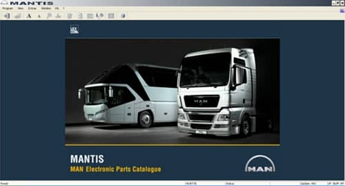 Man Mantis Epc 2019 spare parts catalog for Tractor/truck/bus