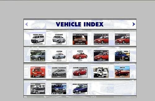 Daihatsu Parts Catalog Passenger and Commercial Vehicles 2014 – instant download