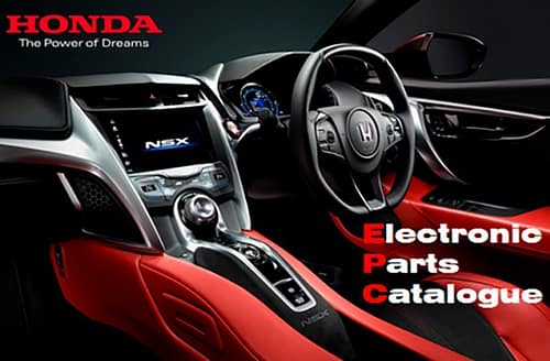 honda epc electronic parts catalogue 2021 for Honda and Acura latest version