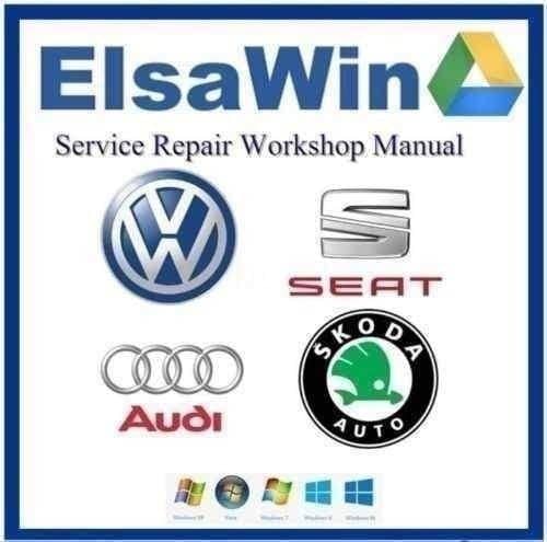 Elsawin 6.0 Volkswagen audi Seat Skoda diagnostic and repair software 2017