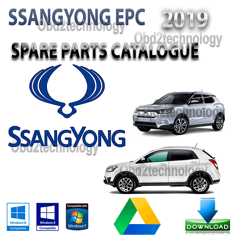 ssangyong epc 2019 vin search spare parts catalogue preinstalled on vmware instant download