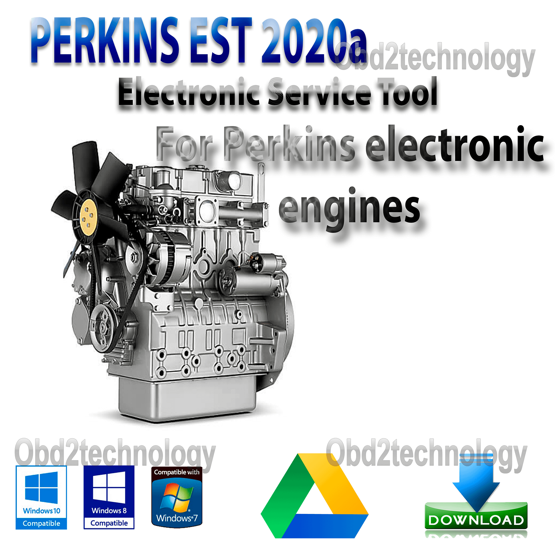 Perkins EST 2020a Electronic Service Tool Diagnosis Software Full