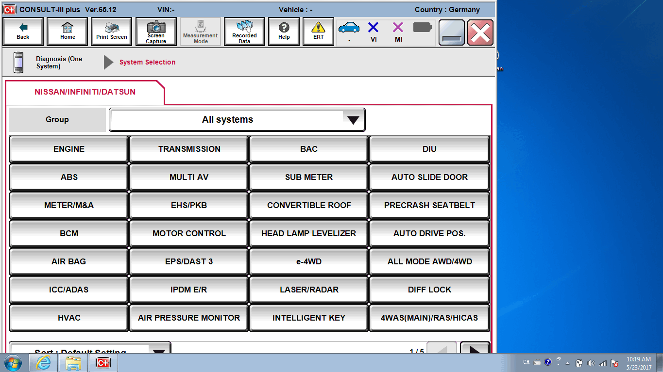 Nissan consult 3 j2534