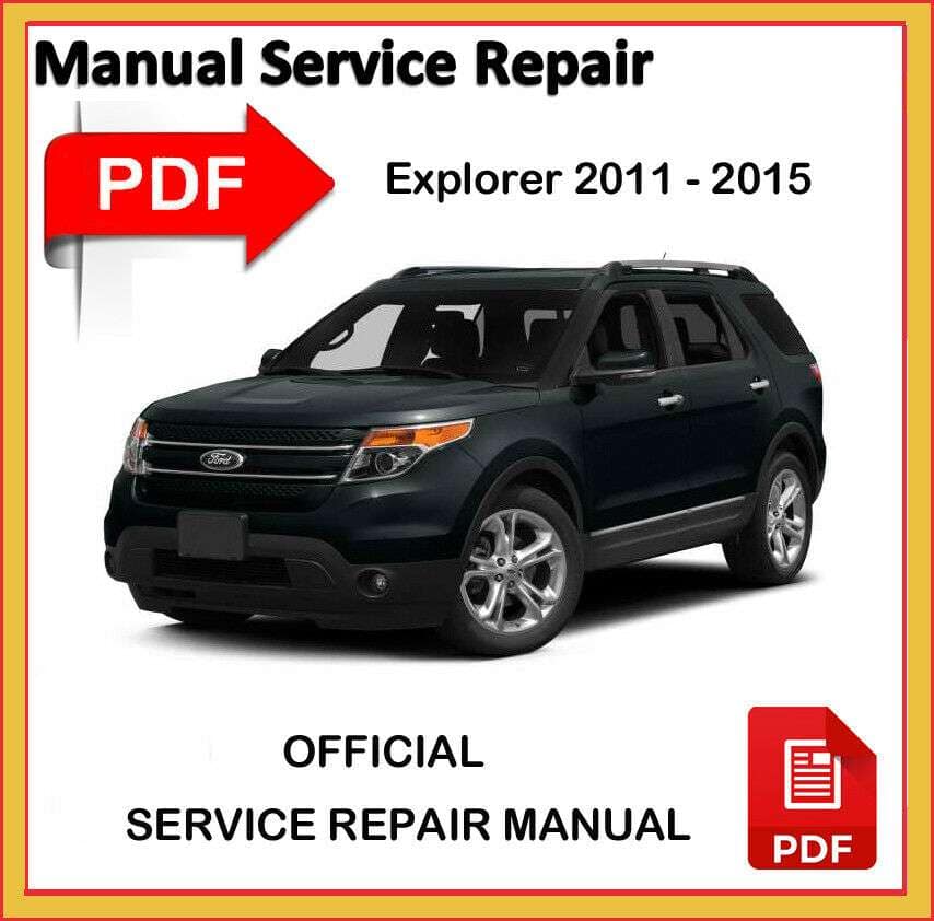 Ford Explorer Manual de taller de reparación de fábrica 2011 2012 2013