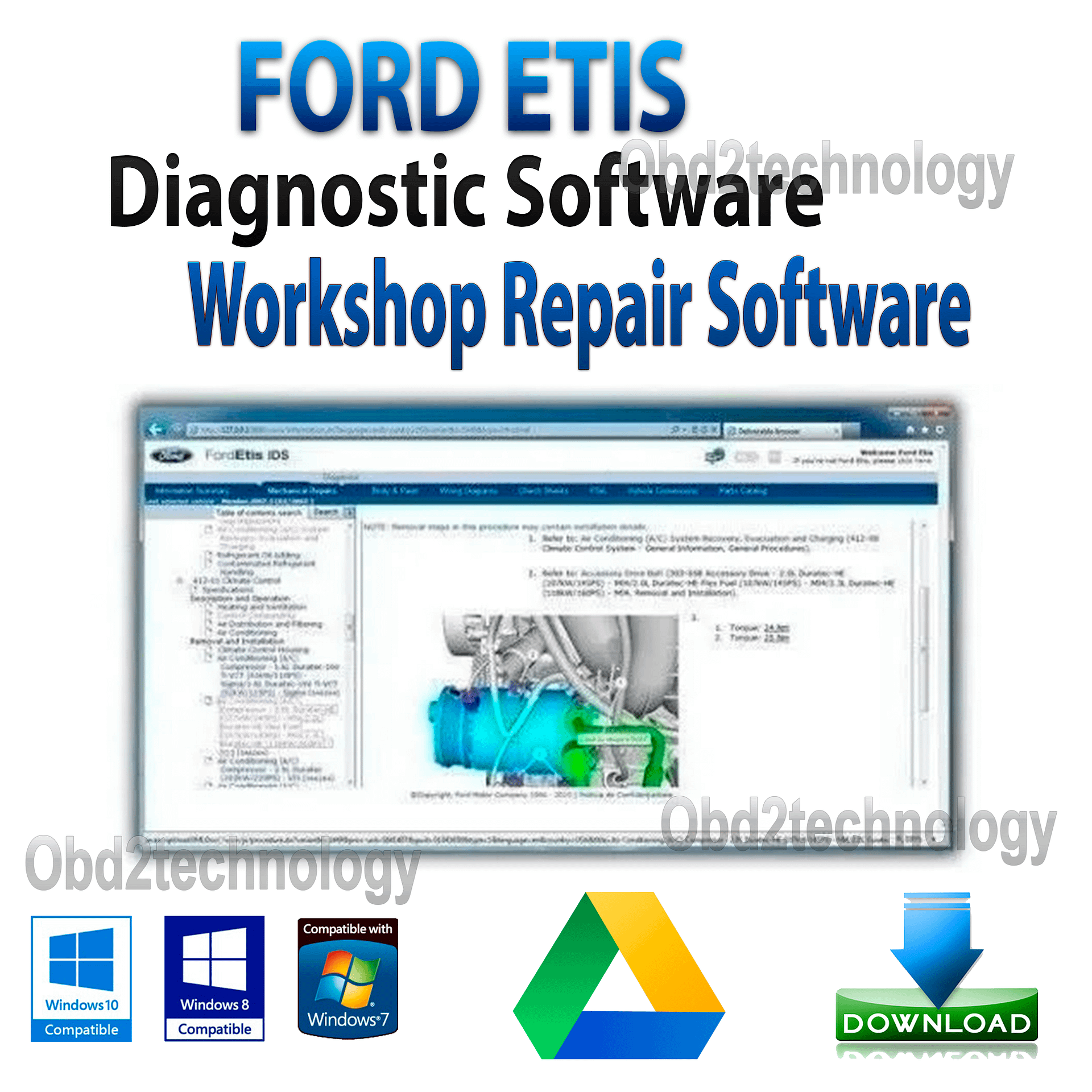 Etis ford не работает