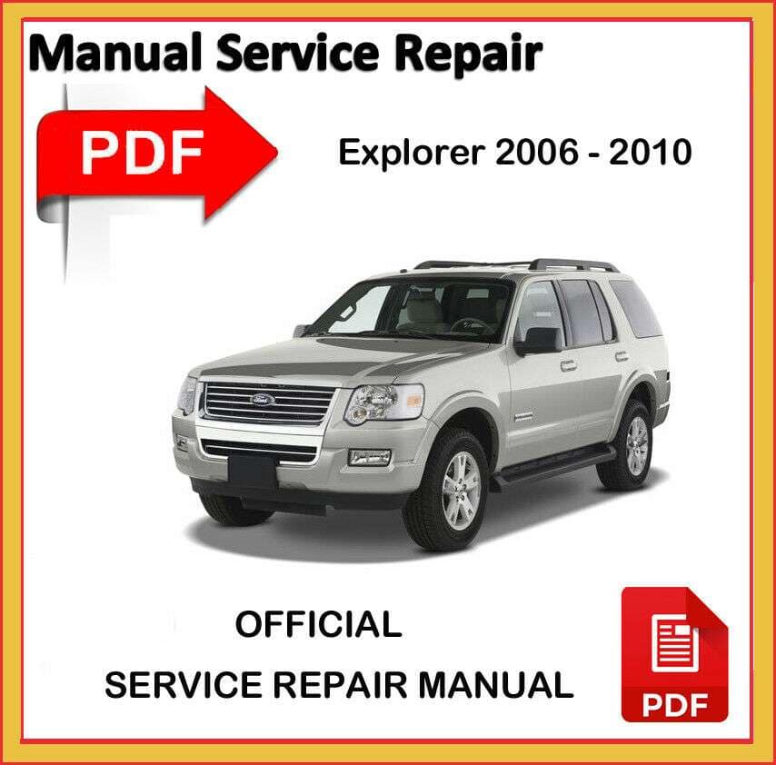 Ford Explorer Factory Service Repair Manual 2006 2007 2008